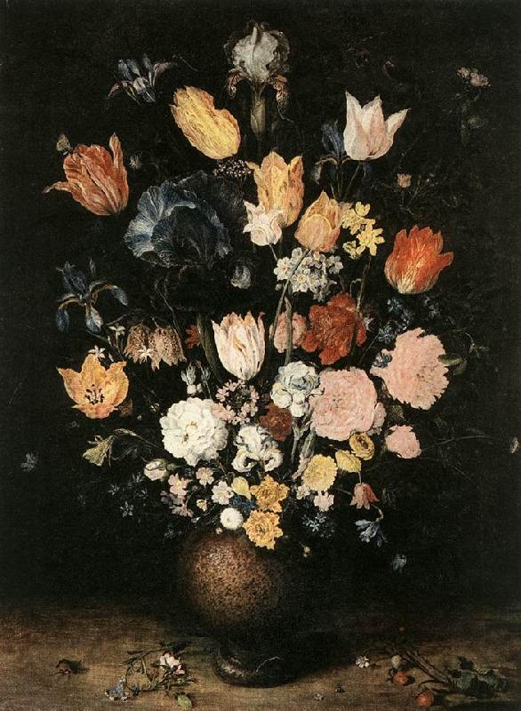 BRUEGHEL, Jan the Elder Bouquet of Flowers gh Sweden oil painting art